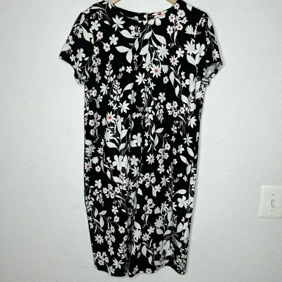 J. Jill Dresses & Skirts - J. Jill Women’s Floral Feminine Dress Comfy Office Travel Size Medium